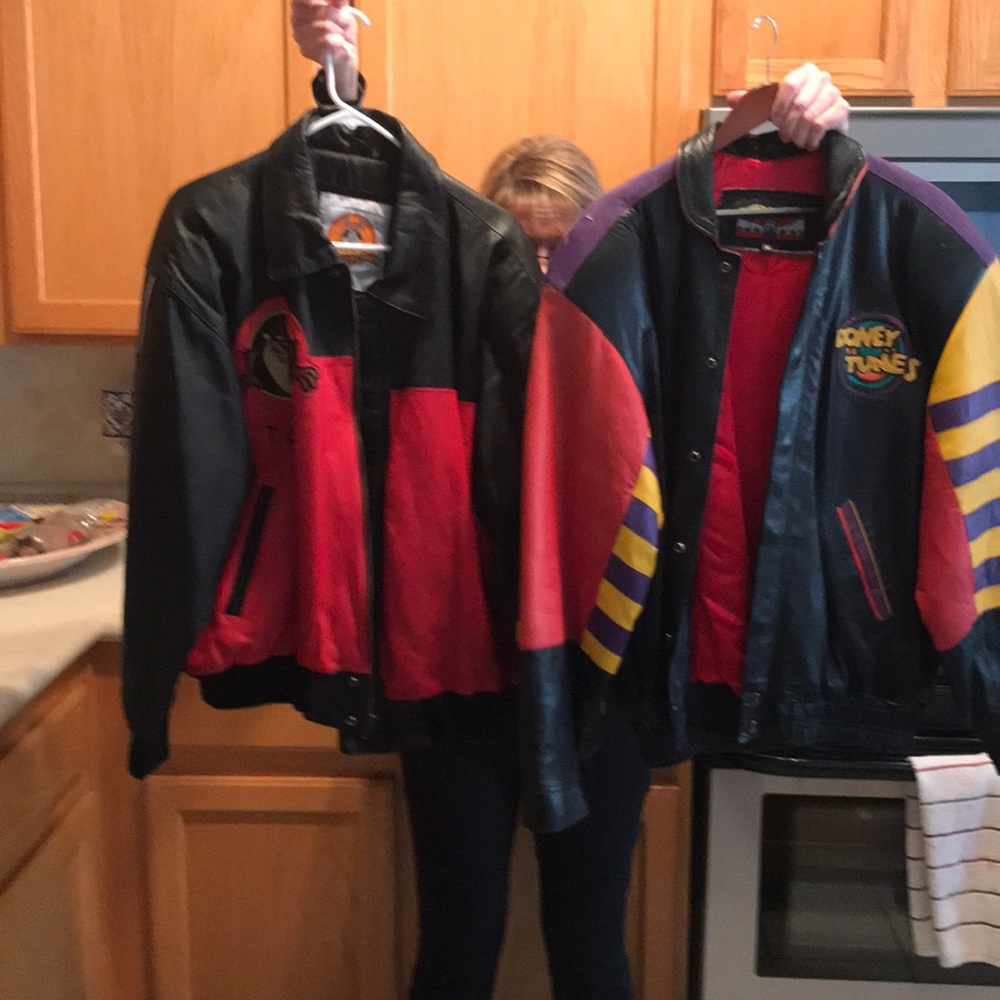 Men’ Looney Tunes Leather Jackets